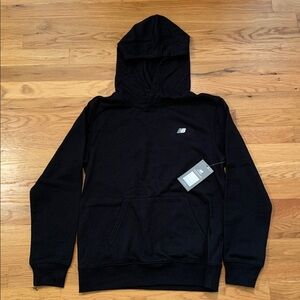 NWT New Balance Black Hoodie Boys LARGE 14/16